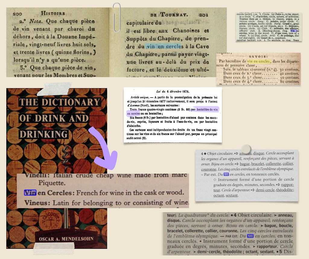 Archives sur le notion de "vin en cercles"
